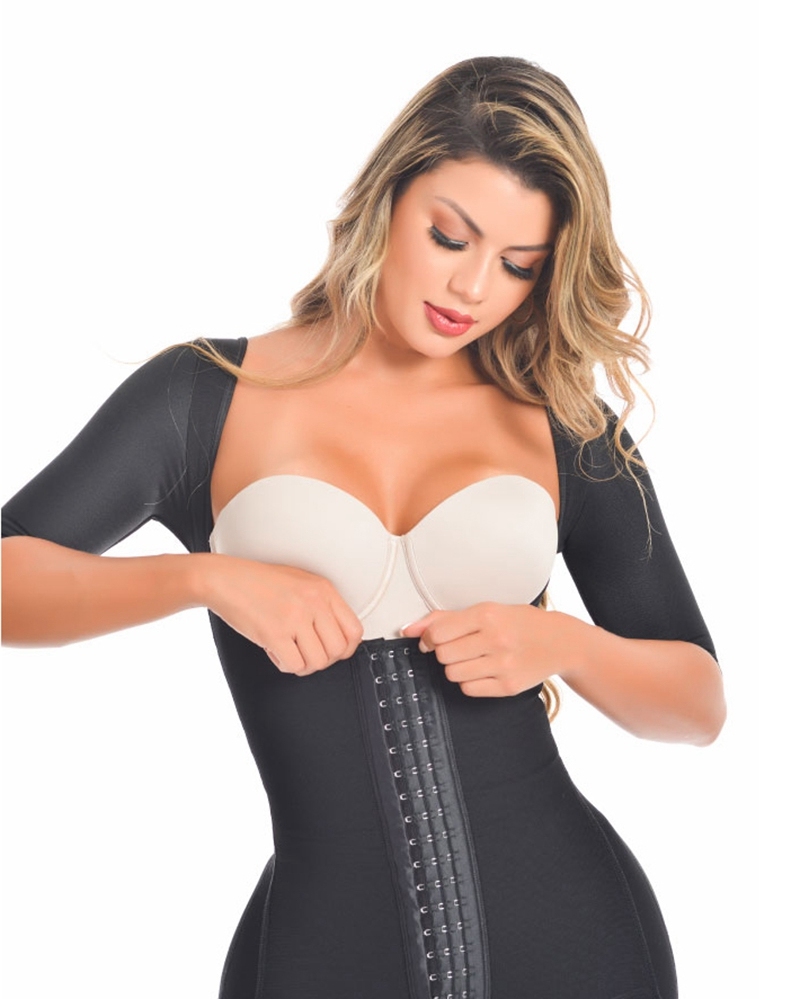Long Sleeve Women Slimming Body Shaper Tummy Control Shapewear