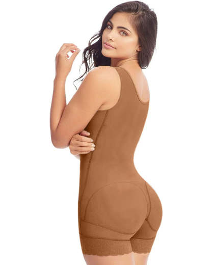 Shapewear For Women HOOK AND EYE CLOSURE Adjustable Breast Support Tummy Control Bodysuit Bodyshaper