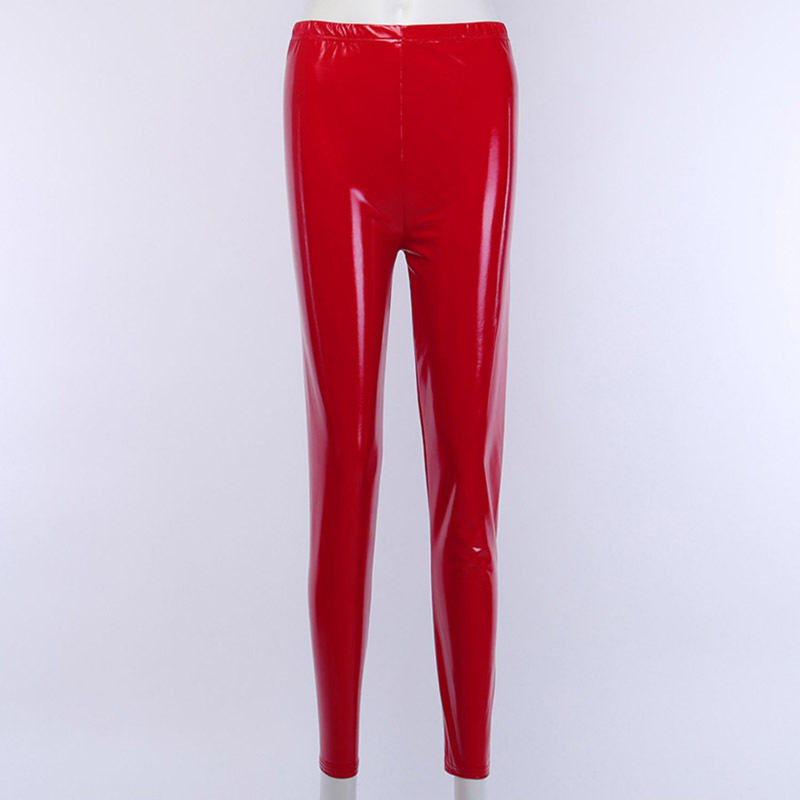 PU Laser Mirror Seven Color Sexy Leather Pants