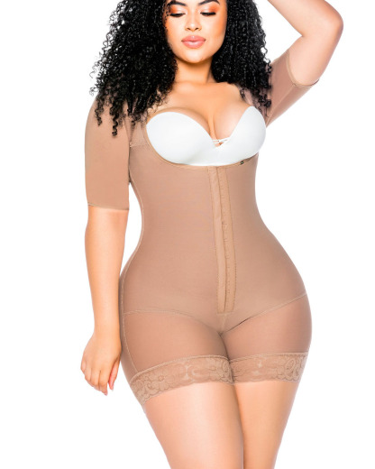 Long Sleeve Women Slimming Body Shaper Tummy Control Shapewear