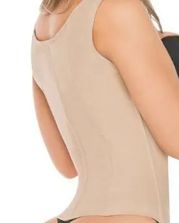 Lady's Vest Waist Trainer with Zipper Wide Straps -High Compression Line
