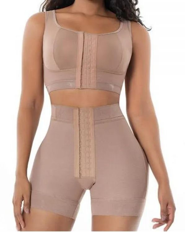 Fajas Short Booty Lift With Hooks-Curvy-Faja