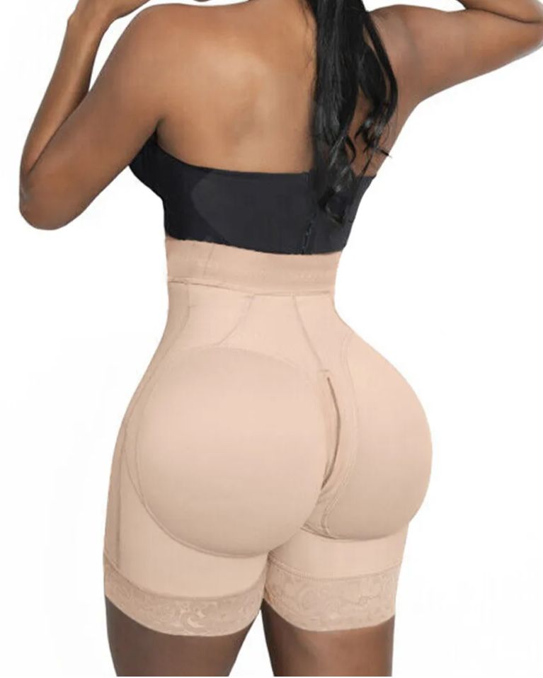 Girdles Guitar Curves,  High Waist Butt Pads Seamless Hip Enhancer Shorts-Curvy-Faja