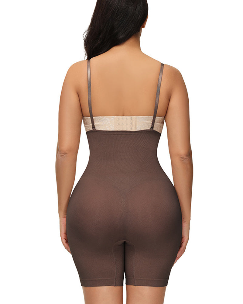 Seamless Stretch High Waist Tummy and Hip Lift Shapewear-Curvy-Faja