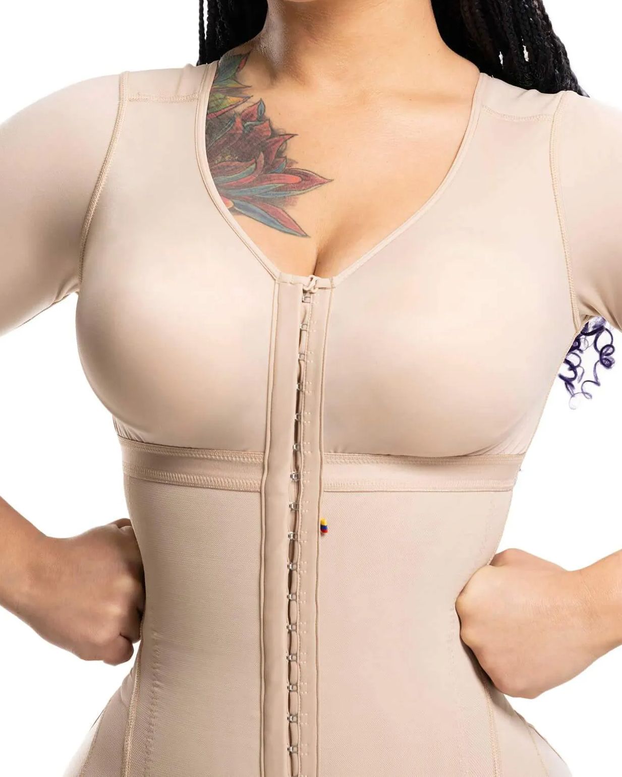 Full Body Post-Surgery Fajas Tummy Control Shapewear-Curvy-Faja