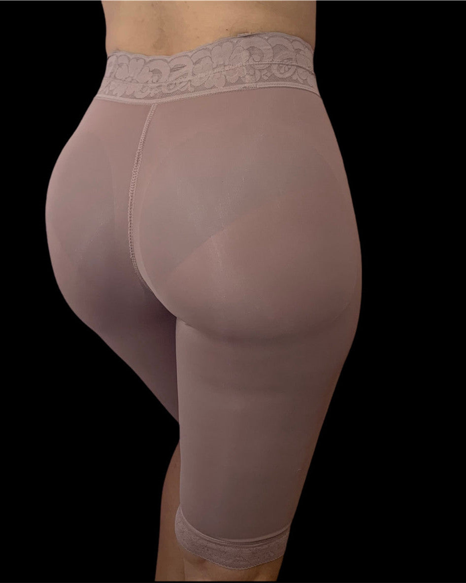 High Waist Hip Lift Shorts-Curvy-Faja