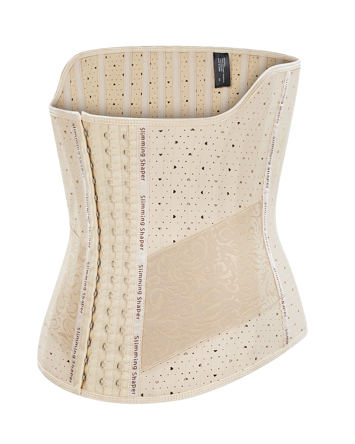 Patterned Multi-air Ventilated Adjustable 25 Steel Girdle-Curvy-Faja