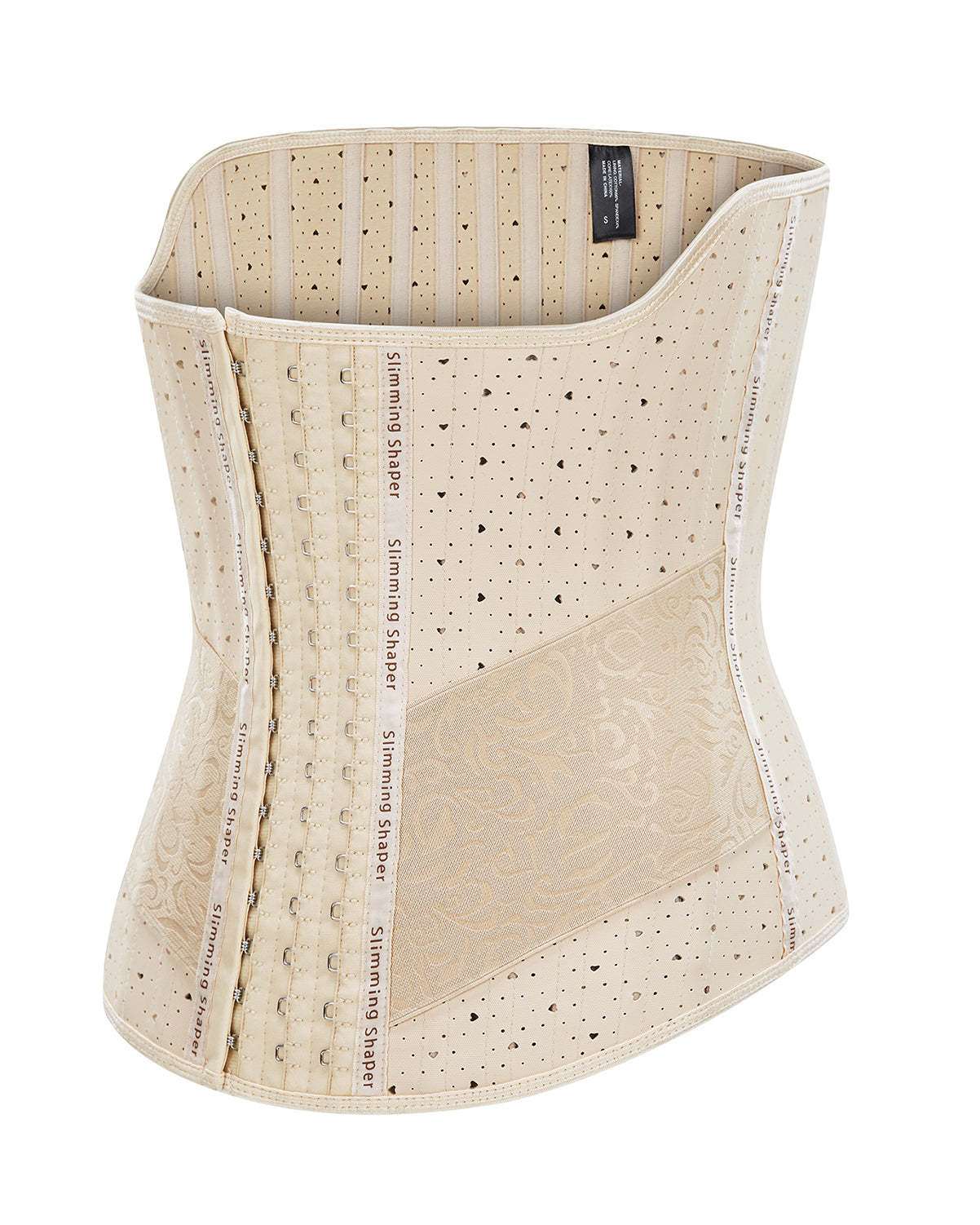 Patterned Multi-air Ventilated Adjustable 25 Steel Girdle-Curvy-Faja