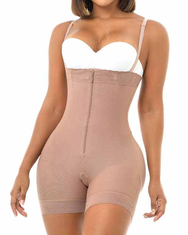 Adjustable Strap Tummy Control Shaper Panty-Curvy-Faja