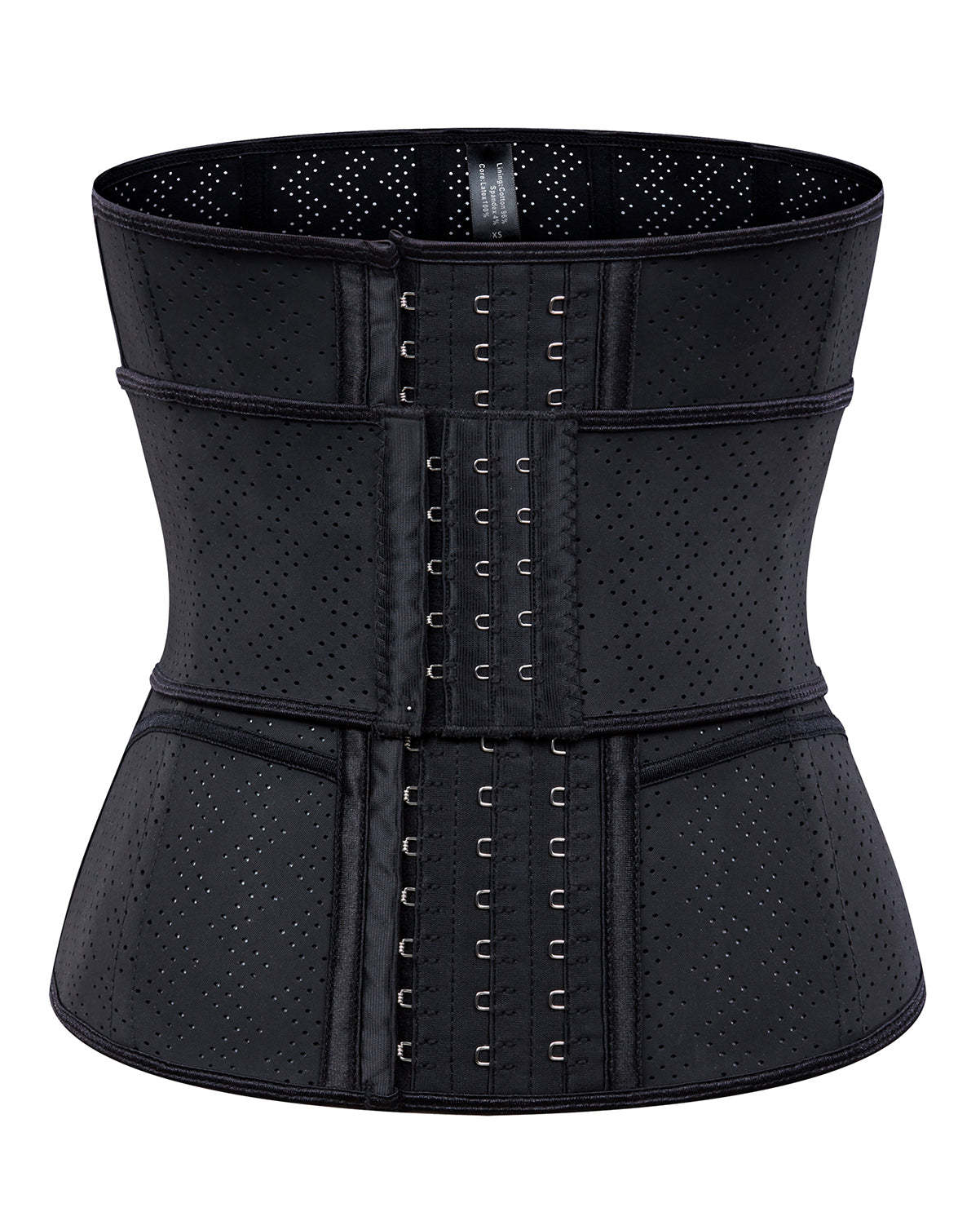 Corset Latex Buckle Waist Corset Belt LATEX Rubber Straps Corset-Curvy-Faja