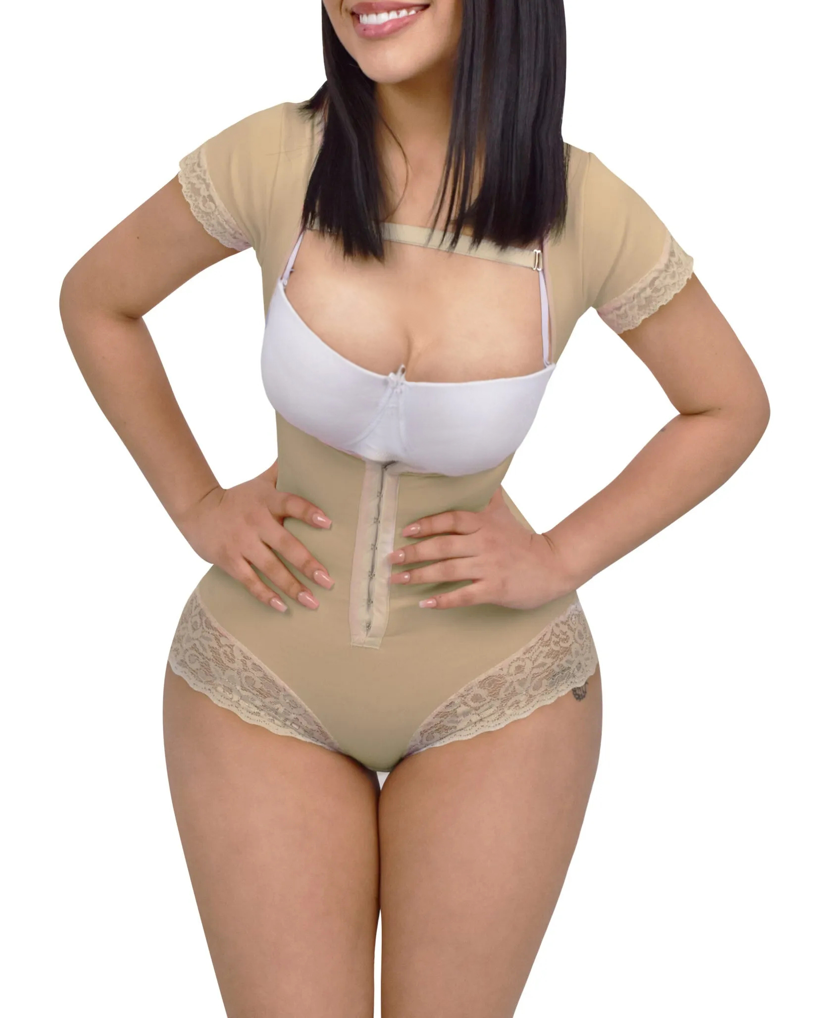 Body Premium Manga Short-Curvy-Faja