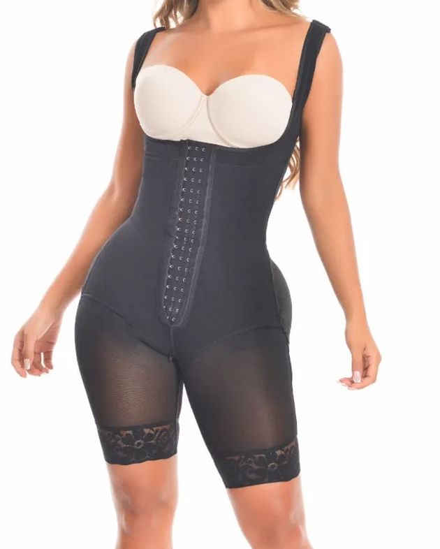 Open Bust Body Shaper Girdles-curvy-faja