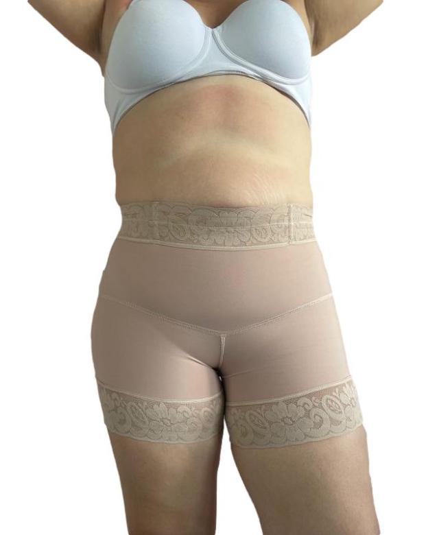 Low Waist Hip Lift Shorts-Curvy-Faja