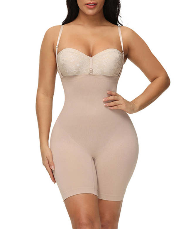 Seamless Stretch High Waist Tummy and Hip Lift Shapewear-Curvy-Faja
