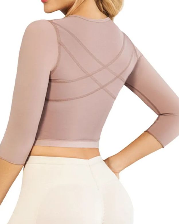 Mid Sleeve Posture Correcting Vest-Curvy-Faja