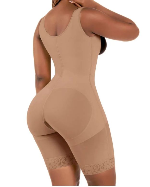 Bum Lift Tummy Control Shapewear Mid Thigh Faja-Curvy-Faja