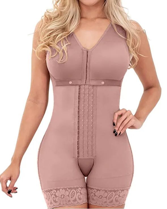 Compress Shapewear For Women Hook And Eye Closure Adjustable Breast Support 