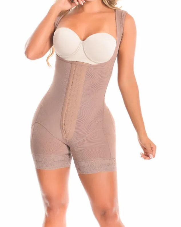 Open Bust Body Shaper Girdles-Curvy-Faja