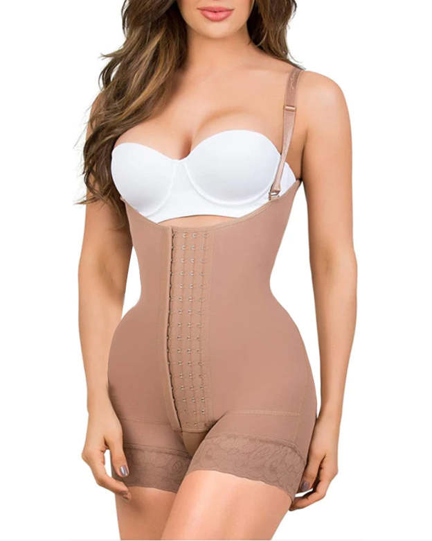 Hip Hugger Slimming Body Shaper Postpartum Strap Postpartum Girdles Butt Lift for Women-Curvy-Faja