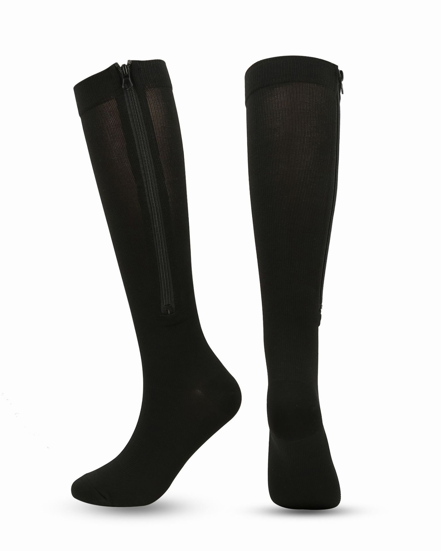 New Compression Zipper Elastic Socks