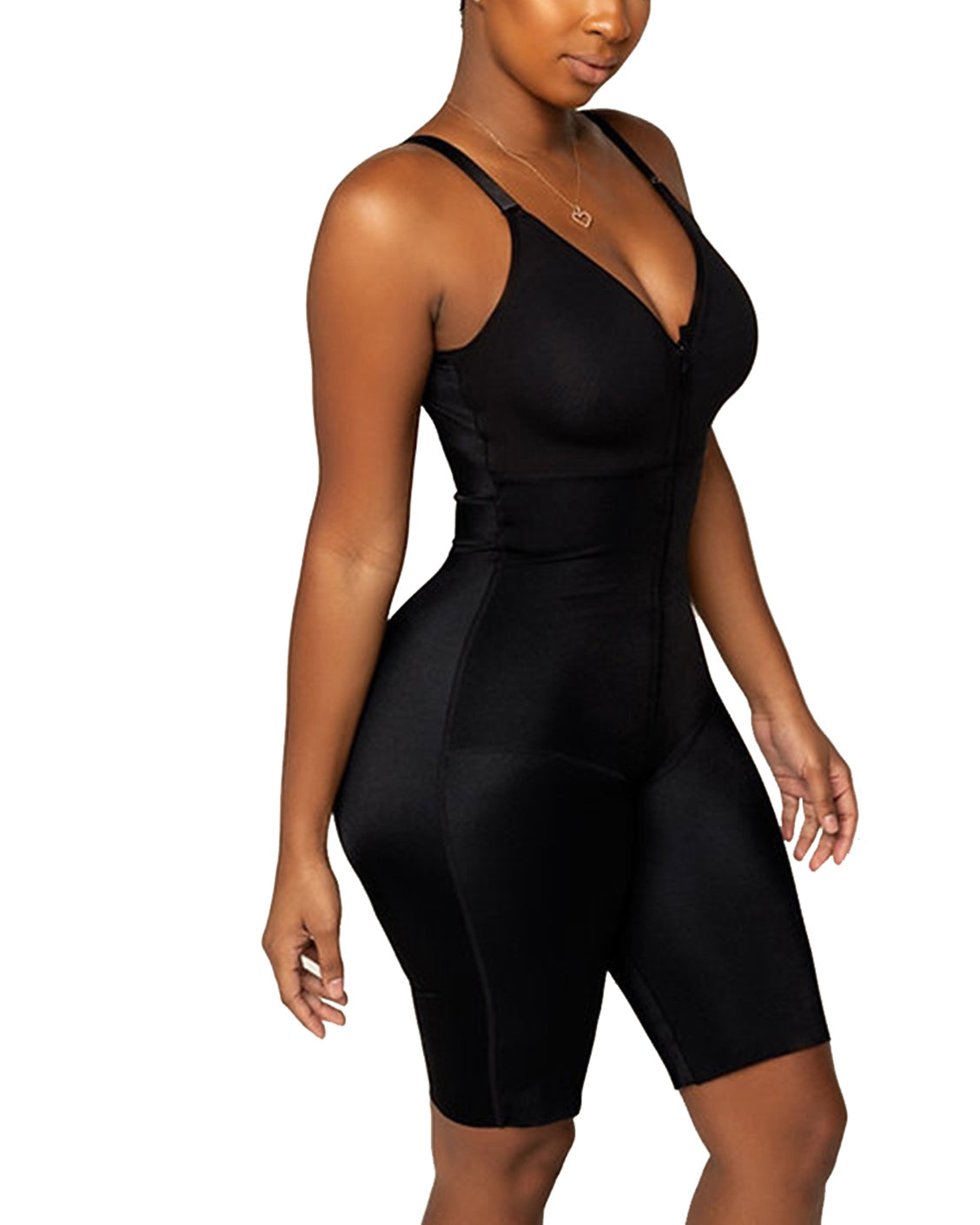 Post Surgery Compression Bodysuit With Builtin Bra Faja Shapewear For