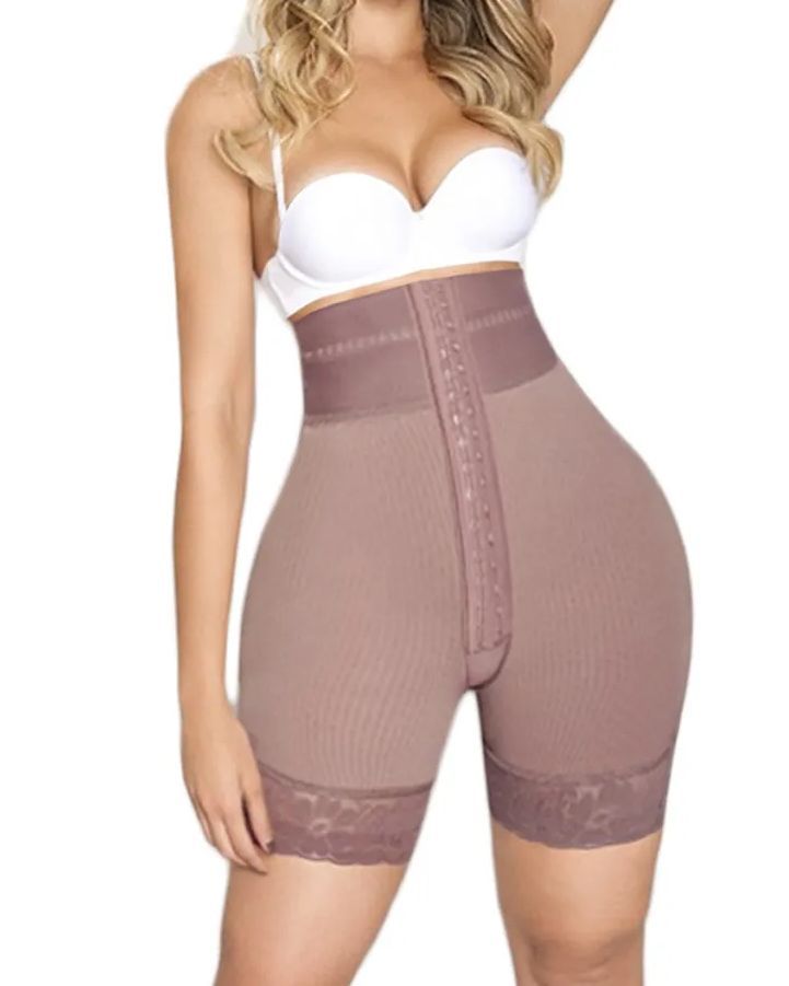 Tummy Control Shorts for Women Shapewear Butt Lifter Short High Waist Trainer Corset Slimming Body Shaper Underwear-Curvy-Faja