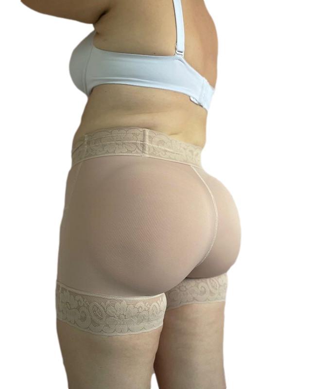 Low Waist Hip Lift Shorts-Curvy-Faja