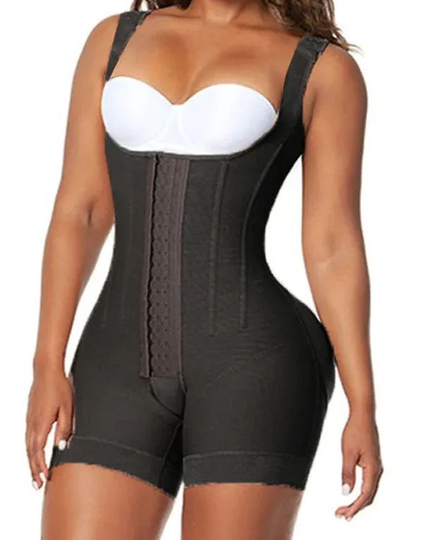 Hip Lifting Siamese Shape Shorts-Curvy-Faja