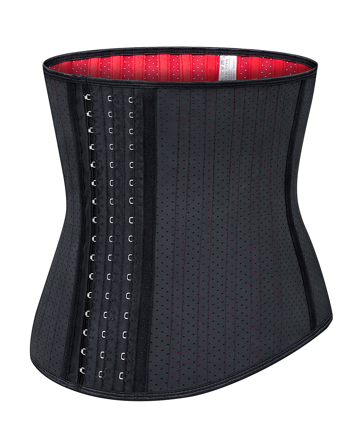 Corset Latex Buckle Waist Corset Belt LATEX Rubber Straps Corset-Curvy-Faja