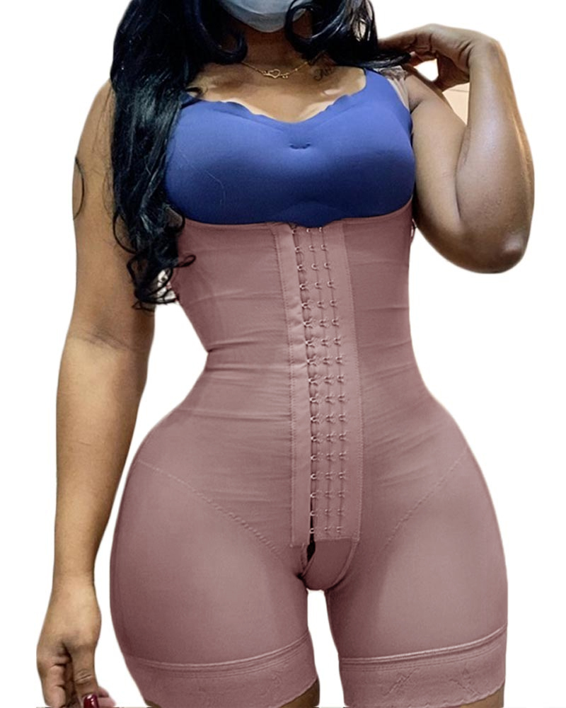 Sculpting & Snatched Full Body Shape Wear Open Bust Tummy Control-Curvy-Faja