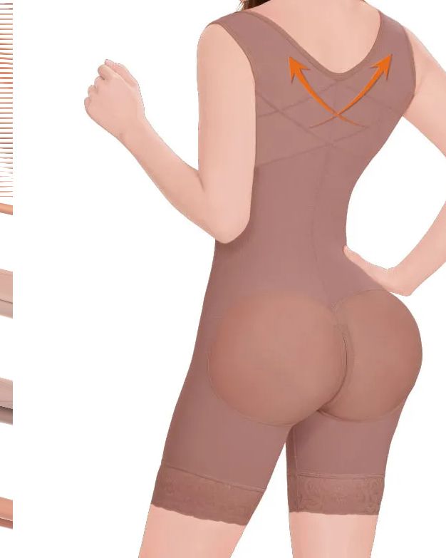 Open Bust Body Shaper Girdles-Curvy-Faja