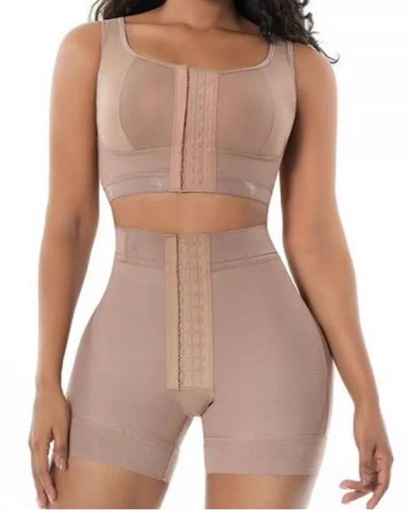 Fajas Short Booty Lift With Hooks-Curvy-Faja