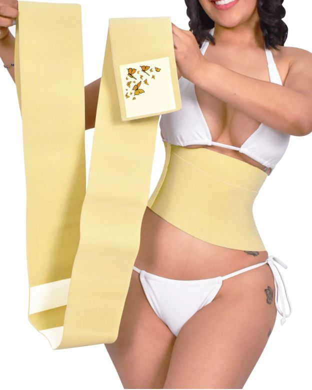 Invisible Tape Hourglass