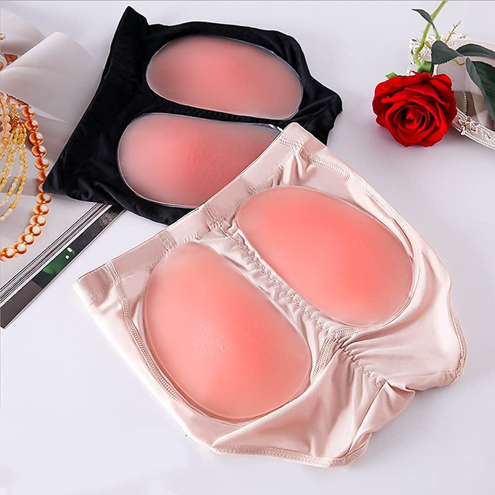 300G Silicone Butt Pads Buttock Enhancer Underwear Silicone Padded Panties for Women-Curvy-Faja