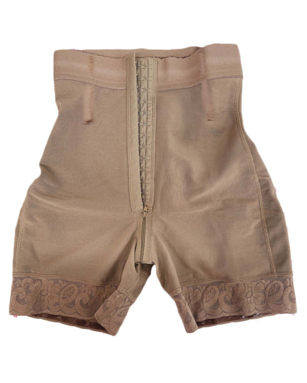 High-Waisted Booty Lift Shaper Shorts-Curvy-Faja