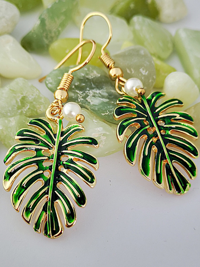 Bohemian Beach Earrings-curvy-faja