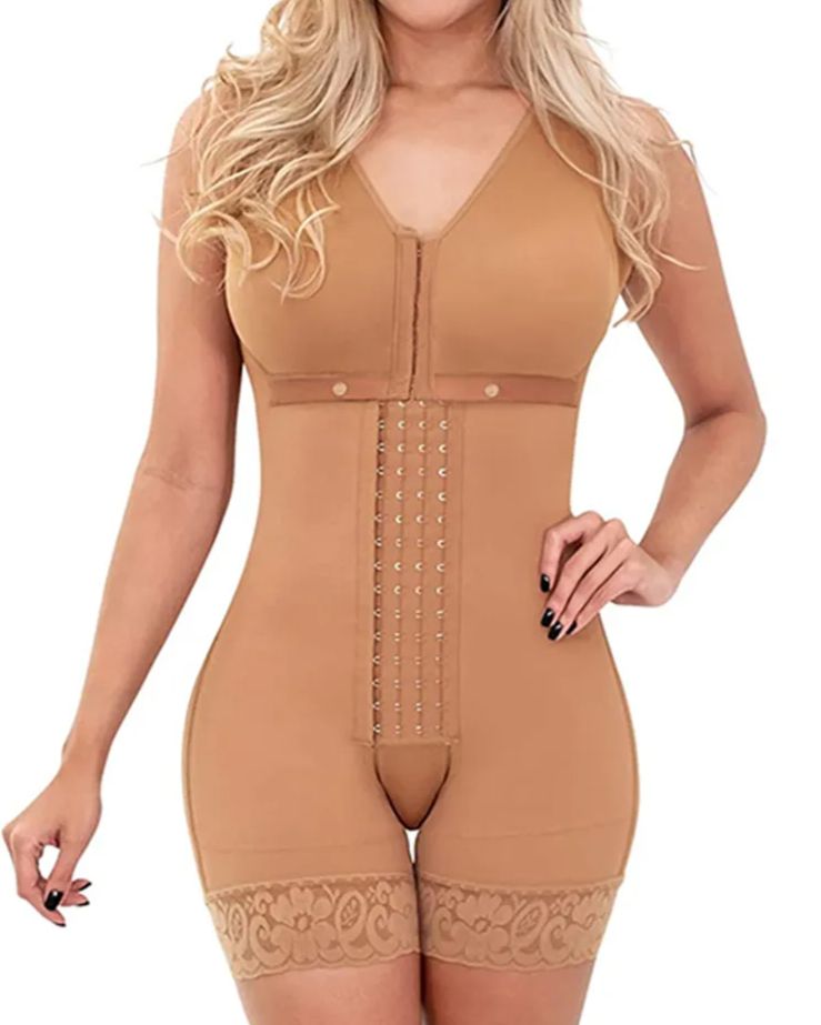 Compress Shapewear For Women Hook And Eye Closure Adjustable Breast Support 