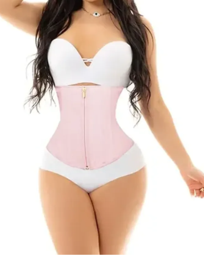 Think Pink Waist Trainer -Curvy-Faja