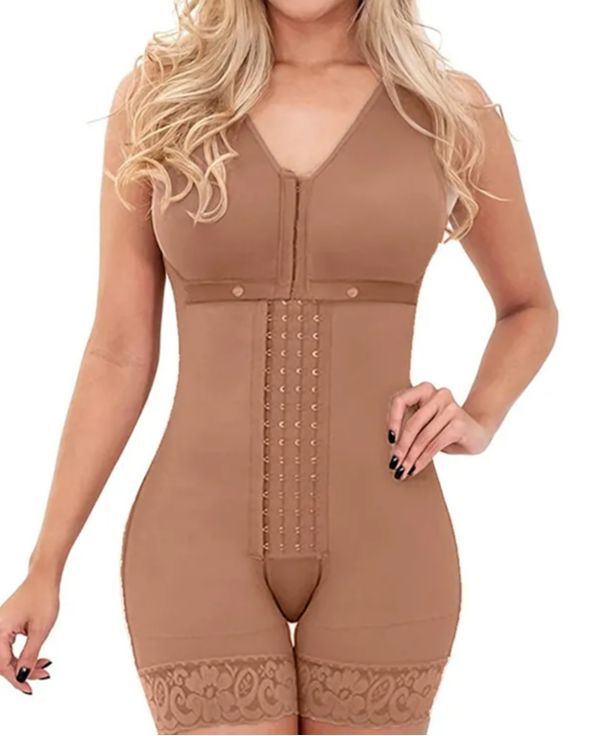 Compress Shapewear For Women Hook And Eye Closure Adjustable Breast Support 