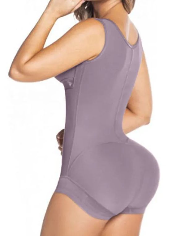 Double Abdominal Reinforcement Continuous Three-row Fastening -Curvy-Faja