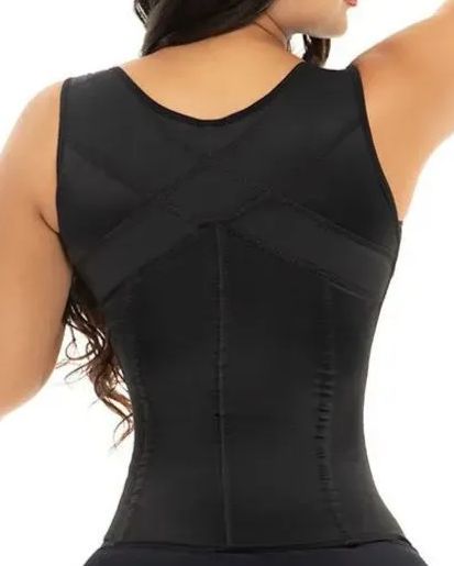 Ultra Waist Girdle With 13 Wheels With Brooches And Closure, Creates Hourglass Silhouette-Curvy-Faja