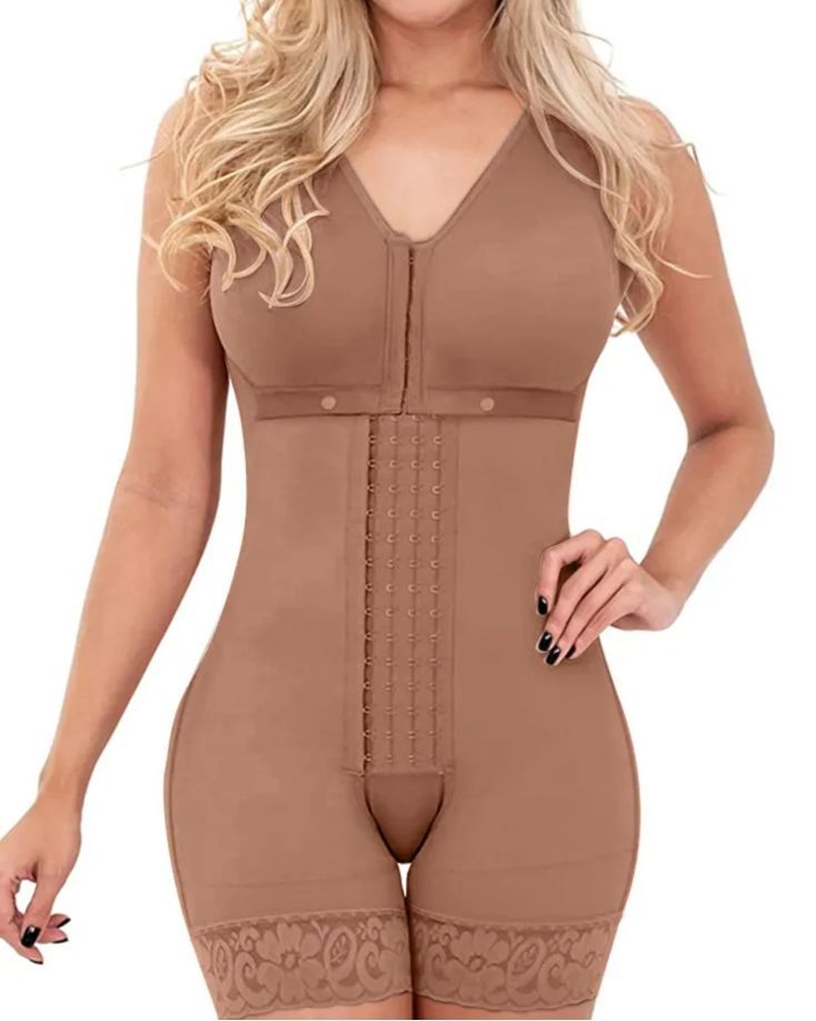 Compress Shapewear For Women Hook And Eye Closure Adjustable Breast Support 
