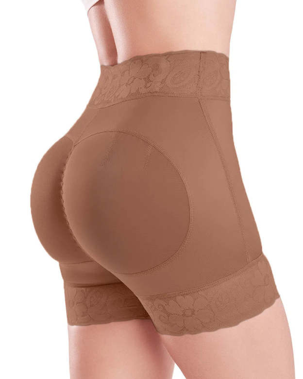 Medium Compression Sculpting Lift Shorts-Curvy-Faja