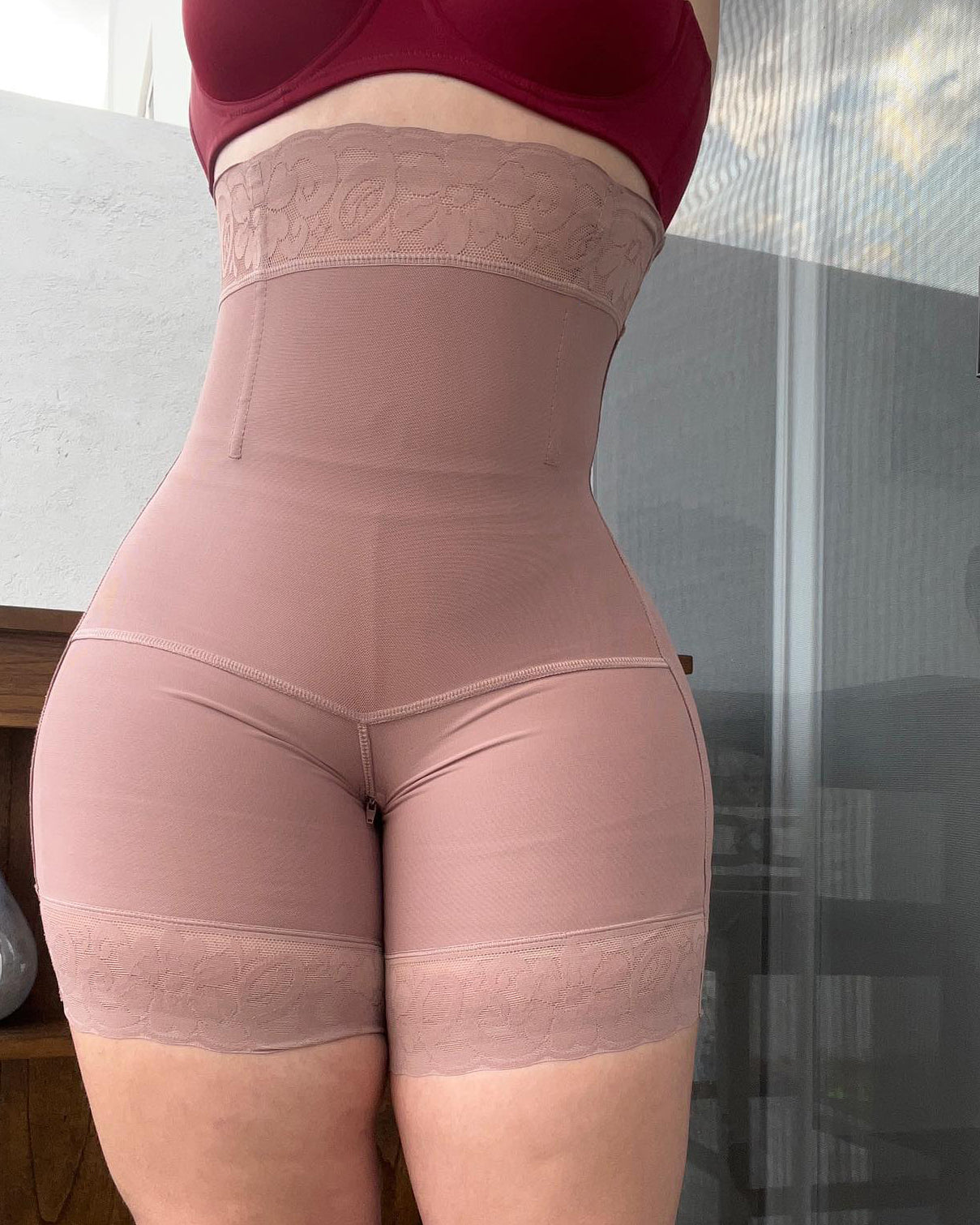 Tummy Control Shapewear Faja Shorts High Compression Butt Lifter Pa