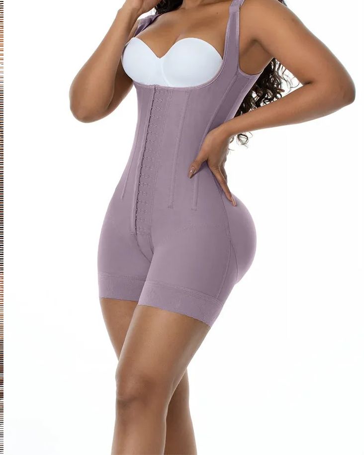 Hip Lifting Siamese Shape Shorts-Curvy-Faja