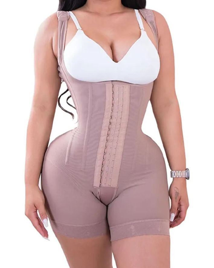 Womens Tummy Control Pregnancy Fajas Body Shapers With BuLifter