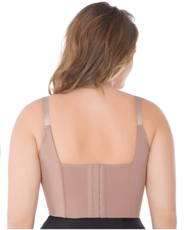 Extra Firm High Compression Full Cup Push Up Bra-Curvy-Faja