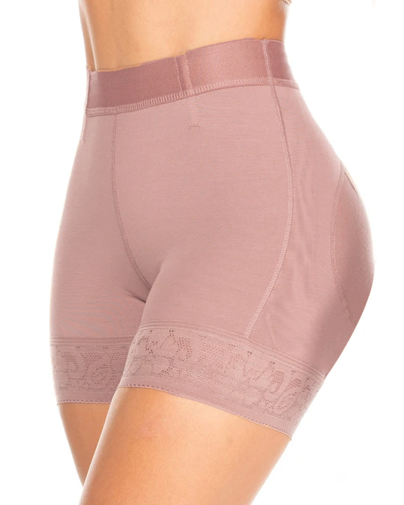 Fiorella Butt Lifter Enhancer High Waist Shorts with Latex – Fajas Lev –