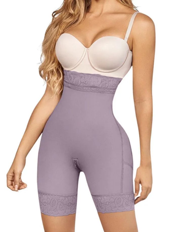 Women Butt Lifter High Waist Hip Enhancer Pads Underwear Shapewear Lace Padded Control Panties-Curvy-Faja