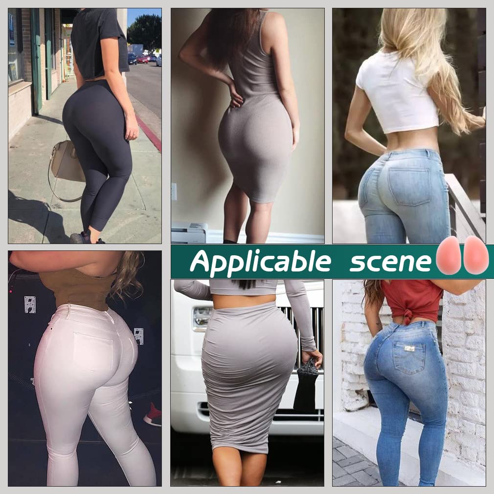 300G Silicone Butt Pads Buttock Enhancer Underwear Silicone Padded Panties for Women-Curvy-Faja